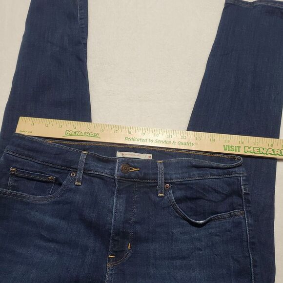 Levi’s Women's 311 Shaping Skinny Blue Denim Jeans Size 32x29 Stretch - Picture 7 of 9